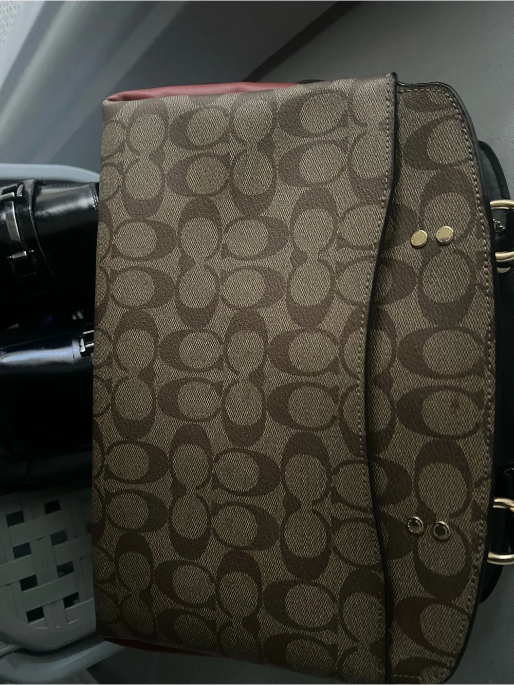 Coach handbag no strap - Picture 4 of 6